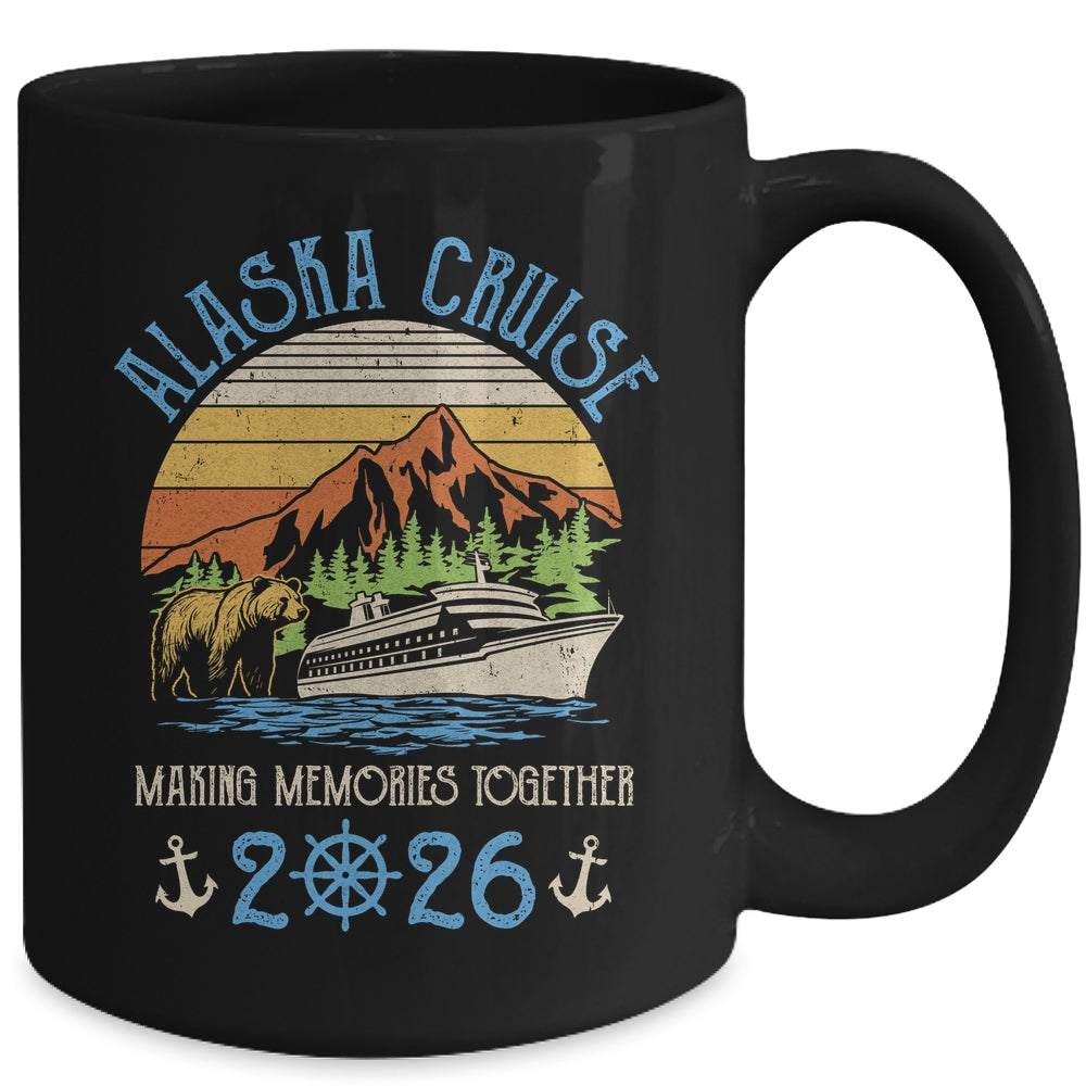Alaska Cruise 2026 Matching Family Friends Group Alaskan Mug | siriusteestore