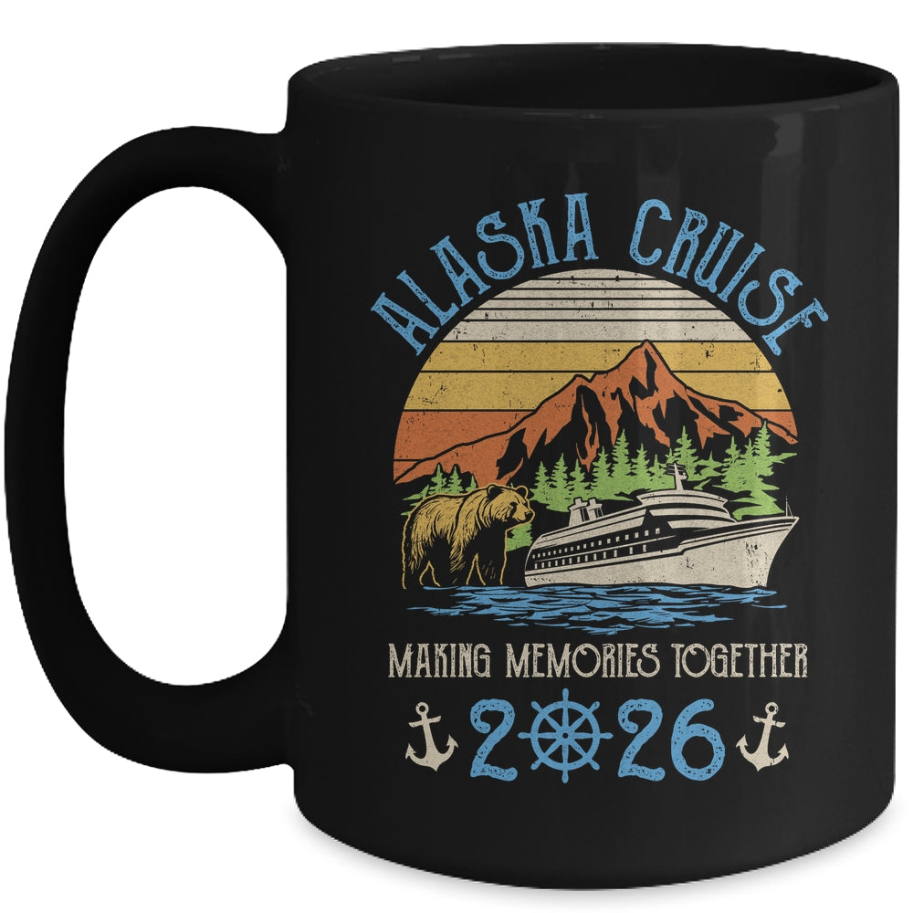Alaska Cruise 2026 Matching Family Friends Group Alaskan Mug | siriusteestore