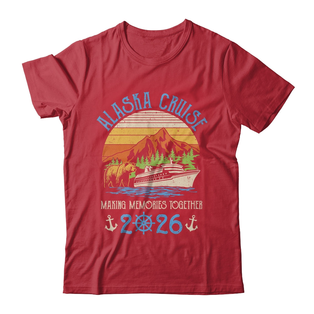 Alaska Cruise 2026 Matching Family Friends Group Alaskan Shirt & Hoodie | siriusteestore