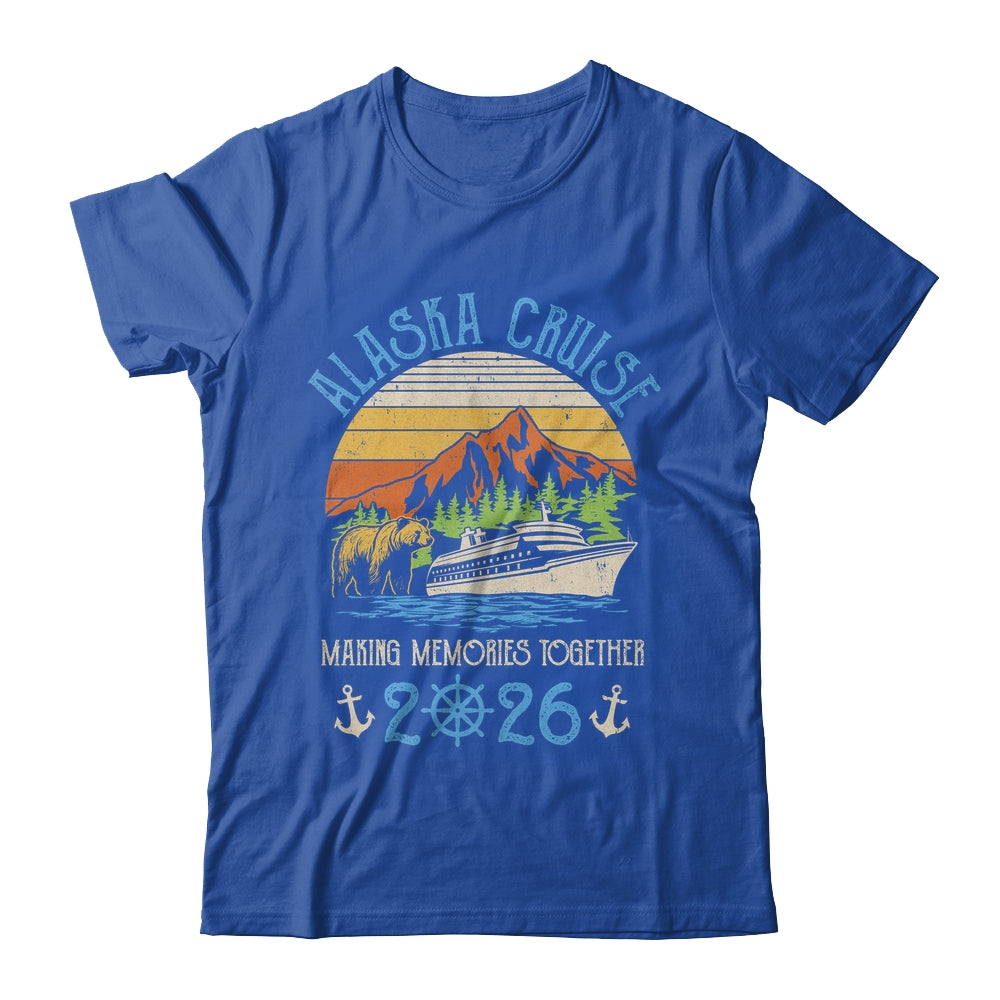 Alaska Cruise 2026 Matching Family Friends Group Alaskan Shirt & Hoodie | siriusteestore