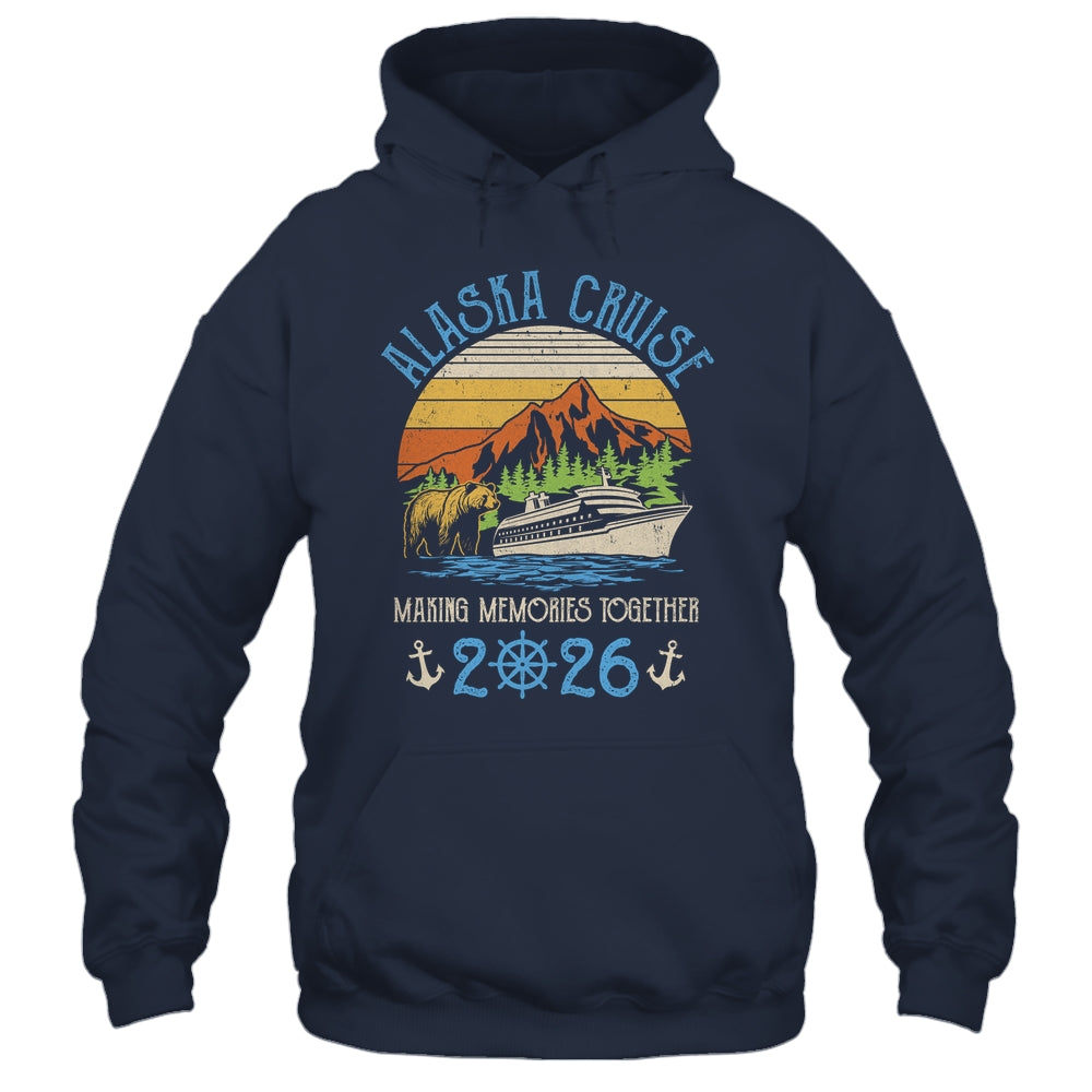 Alaska Cruise 2026 Matching Family Friends Group Alaskan Shirt & Hoodie | siriusteestore