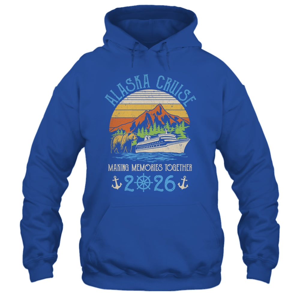 Alaska Cruise 2026 Matching Family Friends Group Alaskan Shirt & Hoodie | siriusteestore