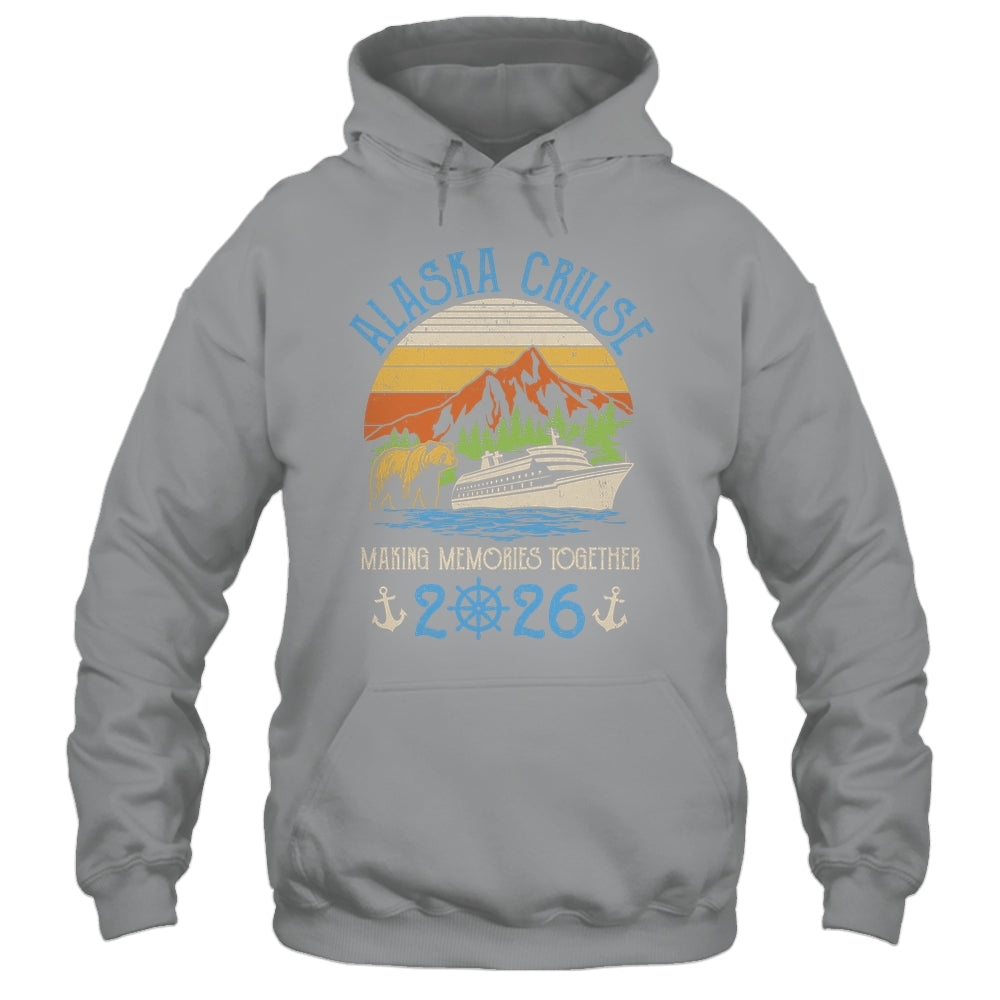 Alaska Cruise 2026 Matching Family Friends Group Alaskan Shirt & Hoodie | siriusteestore