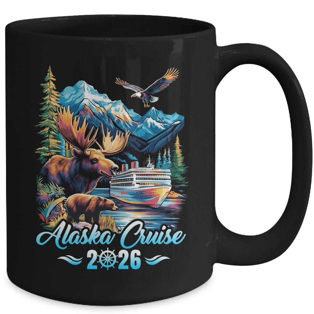 Alaska Cruise 2026 Matching Family Friends Group Alaskan Vacation Mug | siriusteestore