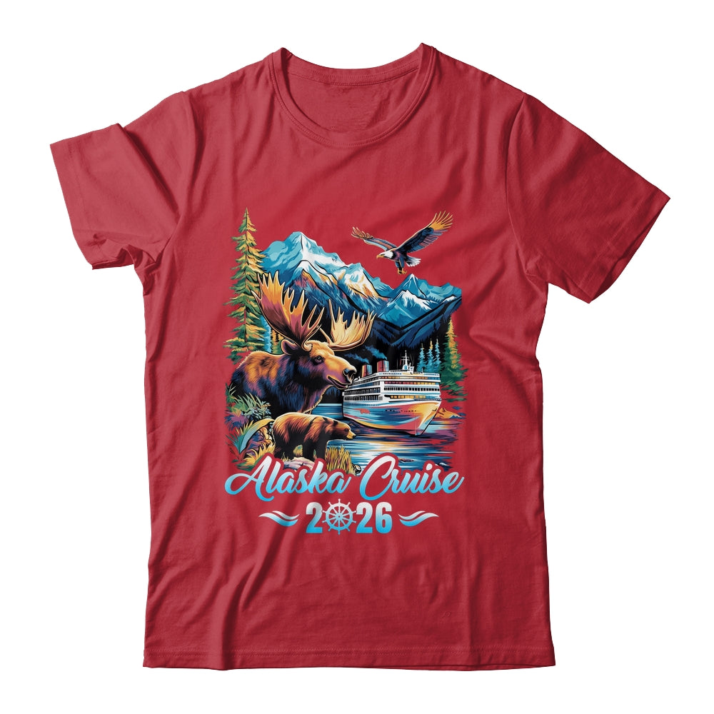 Alaska Cruise 2026 Matching Family Friends Group Alaskan Vacation Shirt & Hoodie | siriusteestore