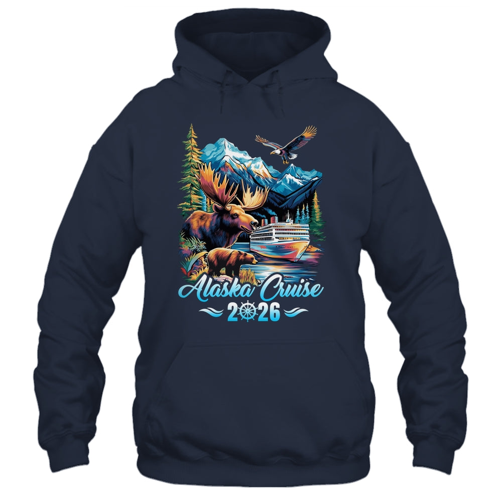 Alaska Cruise 2026 Matching Family Friends Group Alaskan Vacation Shirt & Hoodie | siriusteestore