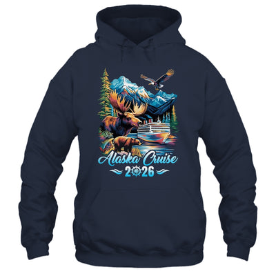 Alaska Cruise 2026 Matching Family Friends Group Alaskan Vacation Shirt & Hoodie | siriusteestore