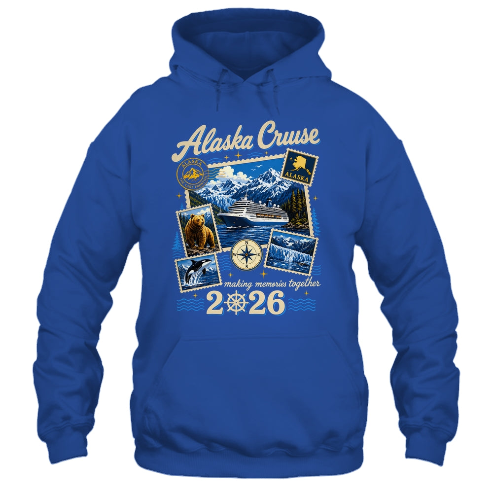 Alaska Cruise 2026 Memories Together Family Friends Vacation Shirt & Hoodie | siriusteestore