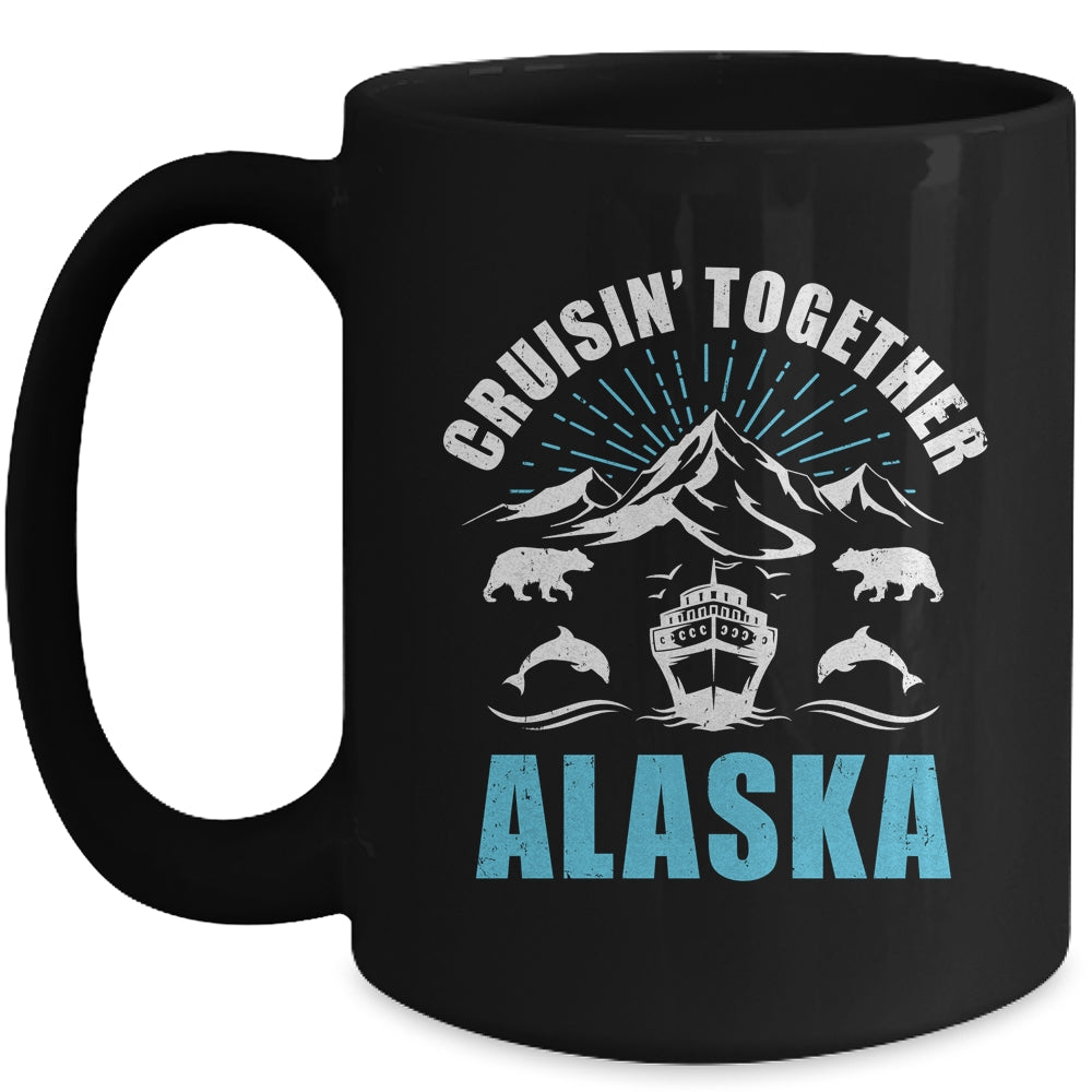 Alaska Cruise Family Friends Group Travel Matching Mug | siriusteestore