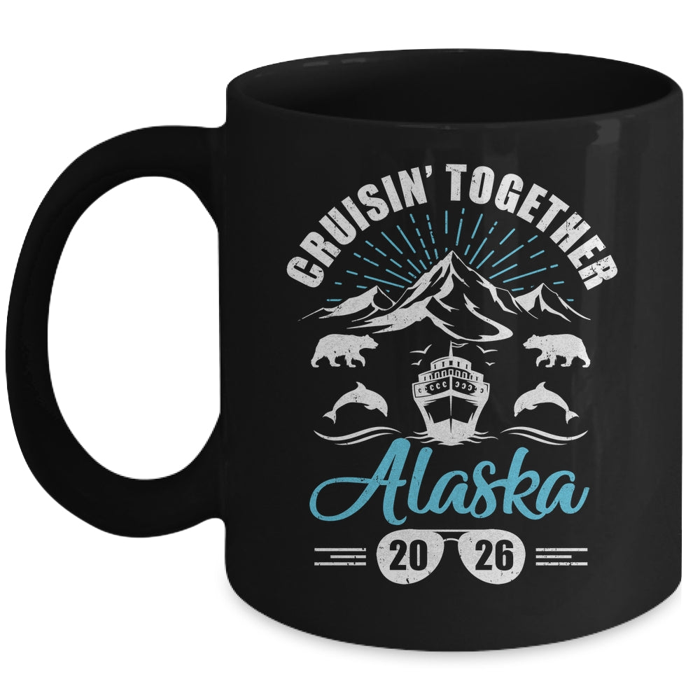 Alaska Cruise Together 2026 Family Friends Vacation Travel Mug | siriusteestore