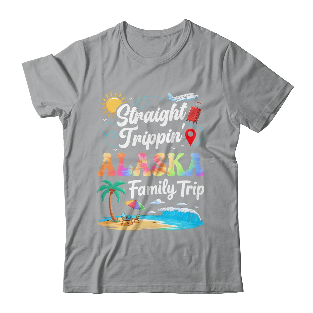 Alaska Family Vacation 2025 Straight Trippin Trip Shirt & Tank Top | siriusteestore