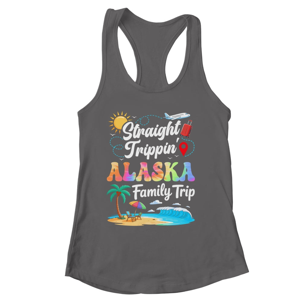 Alaska Family Vacation 2025 Straight Trippin Trip Shirt & Tank Top | siriusteestore