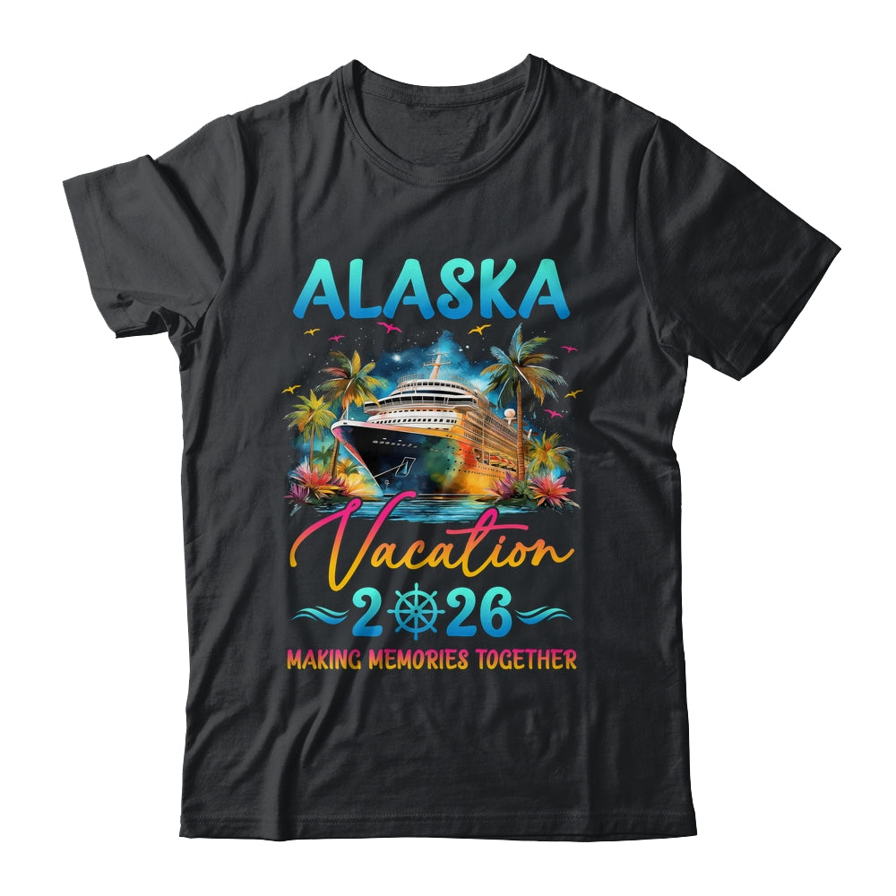 Alaska Family Vacation 2026 Matching Group Summer Shirt & Tank Top | siriusteestore