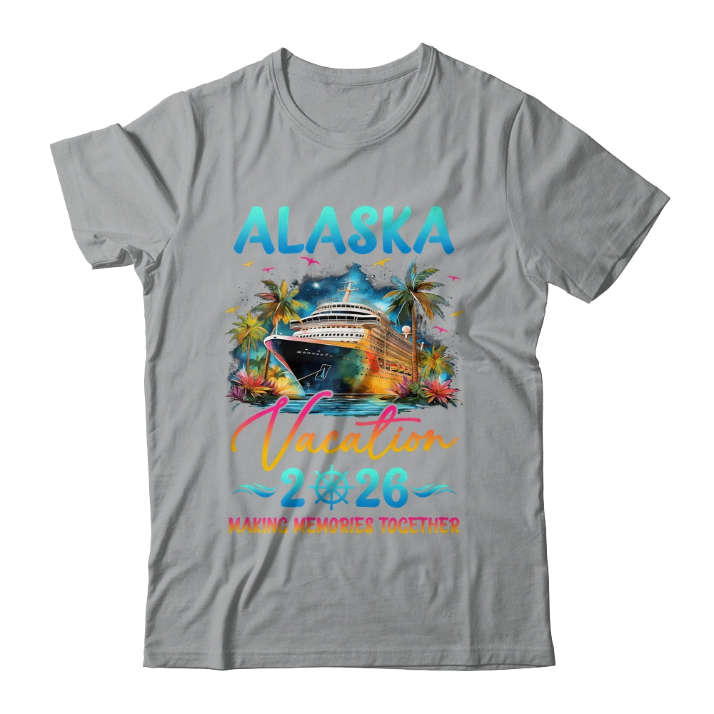 Alaska Family Vacation 2026 Matching Group Summer Shirt & Tank Top | siriusteestore