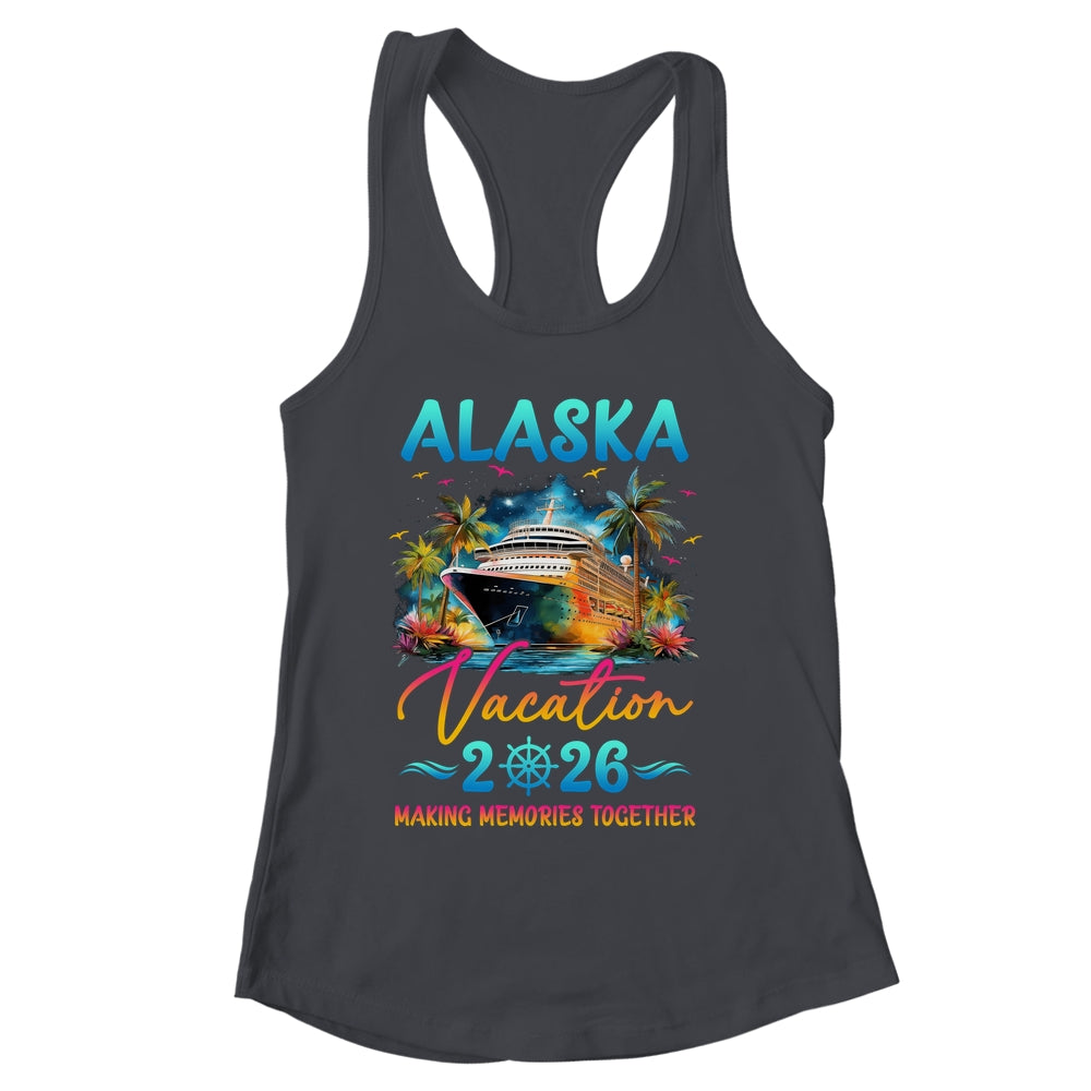 Alaska Family Vacation 2026 Matching Group Summer Shirt & Tank Top | siriusteestore