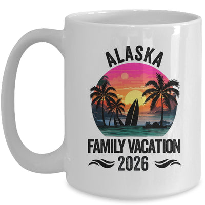 Alaska Family Vacation 2026 Matching Outfits Beach Summer Mug | siriusteestore