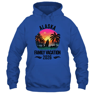 Alaska Family Vacation 2026 Matching Outfits Beach Summer Shirt & Hoodie | siriusteestore