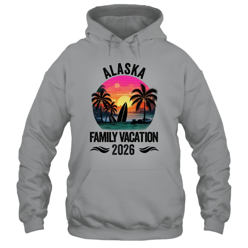 Alaska Family Vacation 2026 Matching Outfits Beach Summer Shirt & Hoodie | siriusteestore