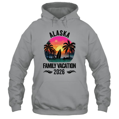 Alaska Family Vacation 2026 Matching Outfits Beach Summer Shirt & Hoodie | siriusteestore