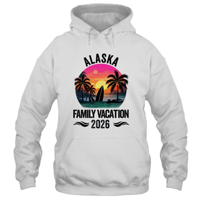 Alaska Family Vacation 2026 Matching Outfits Beach Summer Shirt & Hoodie | siriusteestore