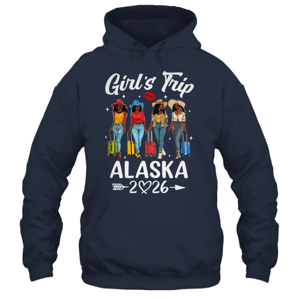 Alaska Girls Trip 2026 Birthday Squad Women Vacation Shirt & Hoodie | siriusteestore