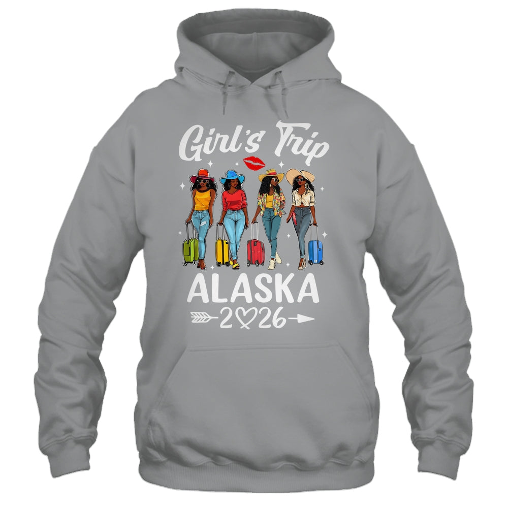 Alaska Girls Trip 2026 Birthday Squad Women Vacation Shirt & Hoodie | siriusteestore