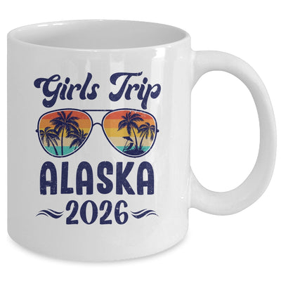 Alaska Girls Trip Beach Vacation 2026 Matching Group Mug | siriusteestore