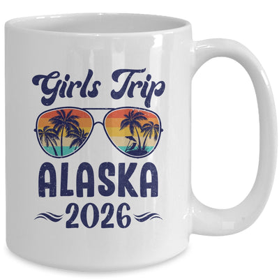 Alaska Girls Trip Beach Vacation 2026 Matching Group Mug | siriusteestore