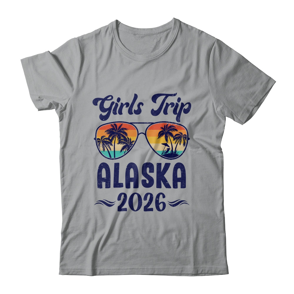 Alaska Girls Trip Beach Vacation 2026 Matching Group Shirt & Hoodie | siriusteestore