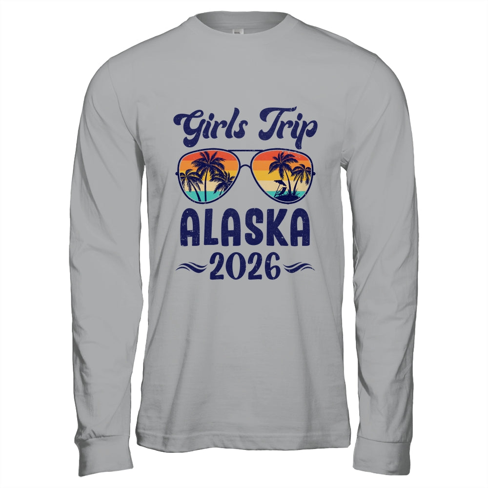 Alaska Girls Trip Beach Vacation 2026 Matching Group Shirt & Hoodie | siriusteestore