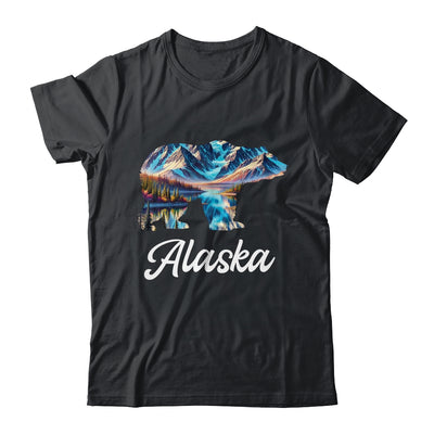 Alaska Mountains Bear Alaskan Lover Souvenir Vacation Trip Shirt & Hoodie | siriusteestore