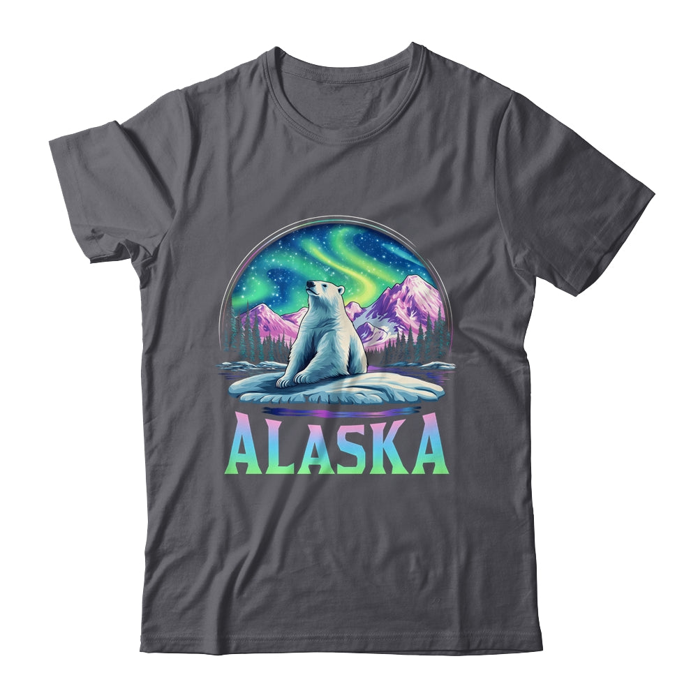 Alaska Northern Lights Aurora Viewing Bear Vacation Trip Shirt & Hoodie | siriusteestore