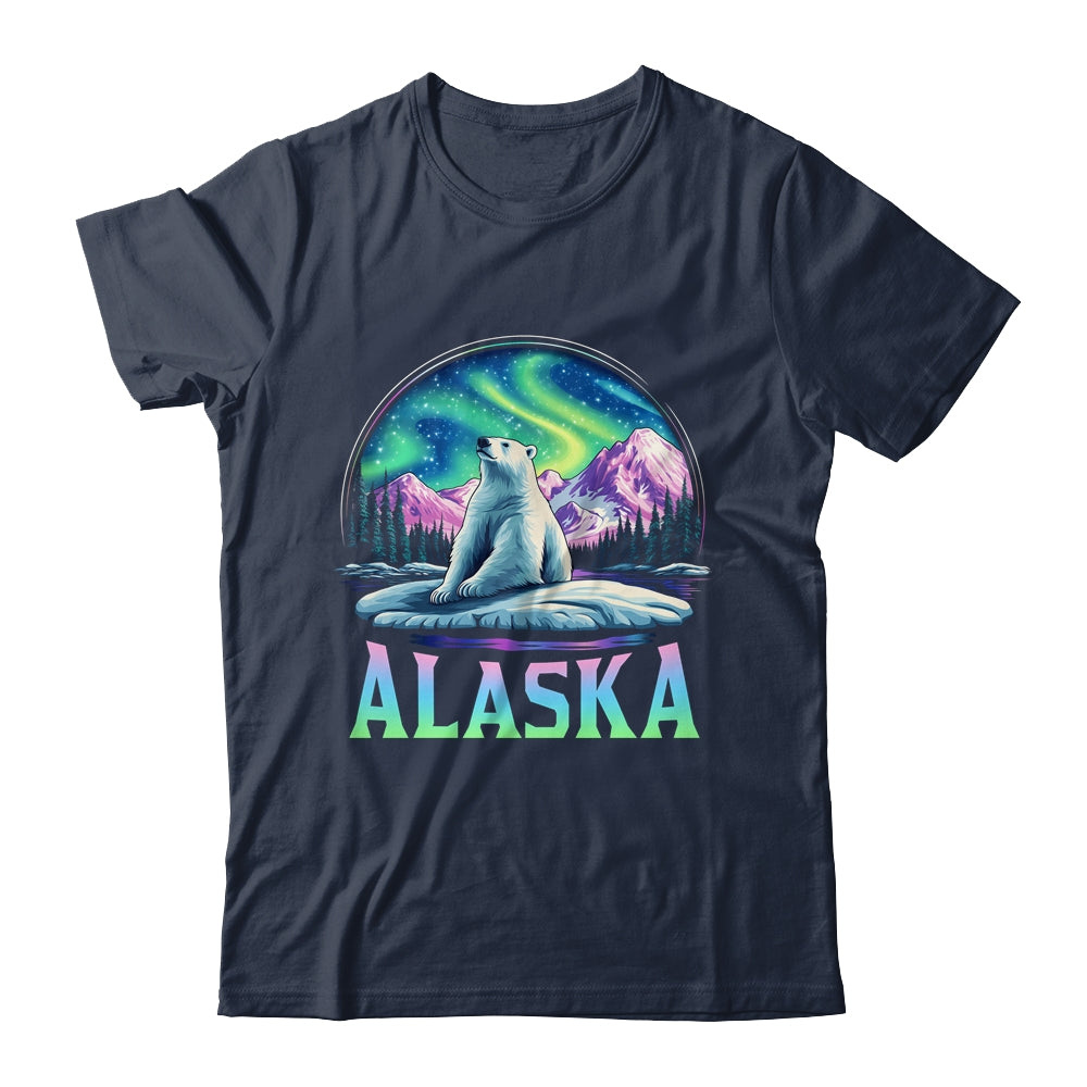 Alaska Northern Lights Aurora Viewing Bear Vacation Trip Shirt & Hoodie | siriusteestore