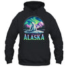 Alaska Northern Lights Aurora Viewing Bear Vacation Trip Shirt & Hoodie | siriusteestore
