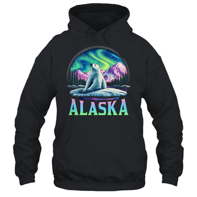 Alaska Northern Lights Aurora Viewing Bear Vacation Trip Shirt & Hoodie | siriusteestore