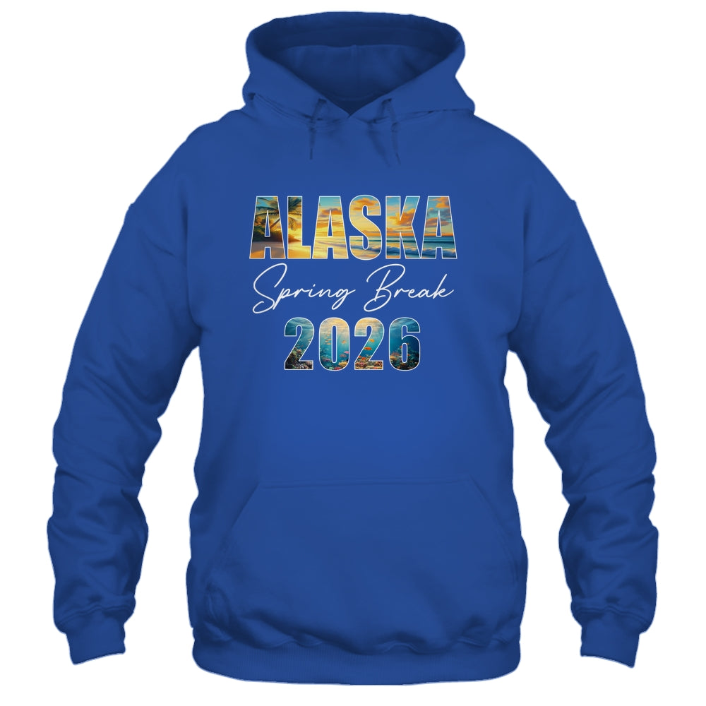 Alaska Spring Break 2026 Summer Vacation Beach Shirt & Tank Top | siriusteestore