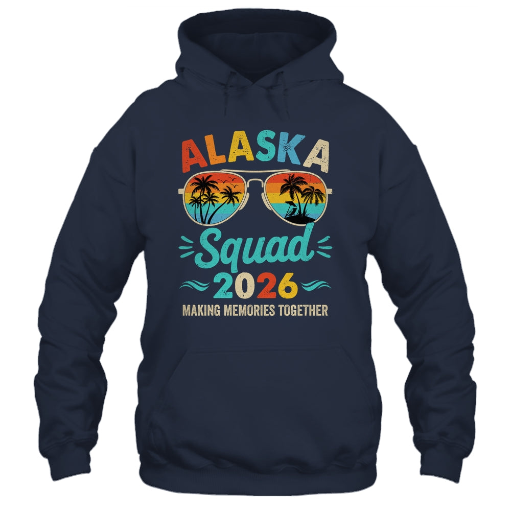 Alaska Squad 2026 Vacation Friends Family Matching Group Shirt & Hoodie | siriusteestore