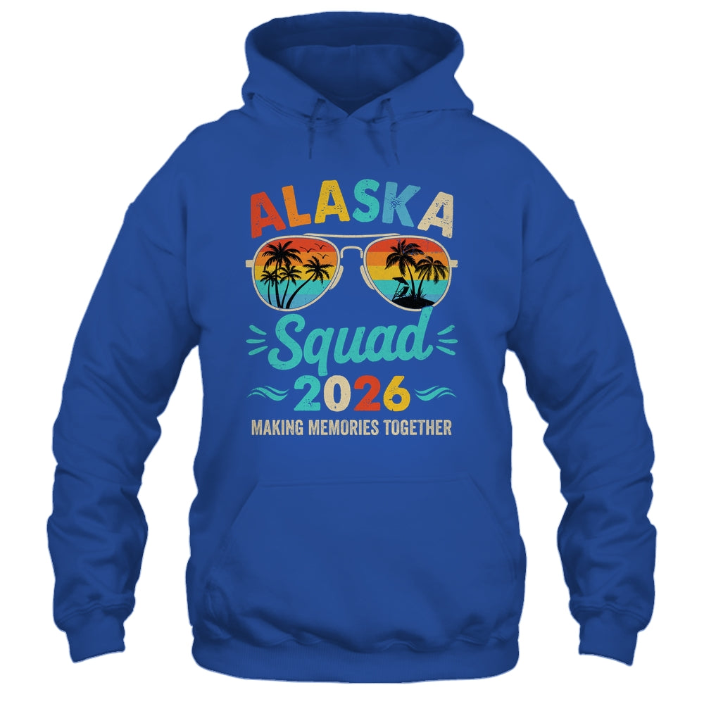Alaska Squad 2026 Vacation Friends Family Matching Group Shirt & Hoodie | siriusteestore