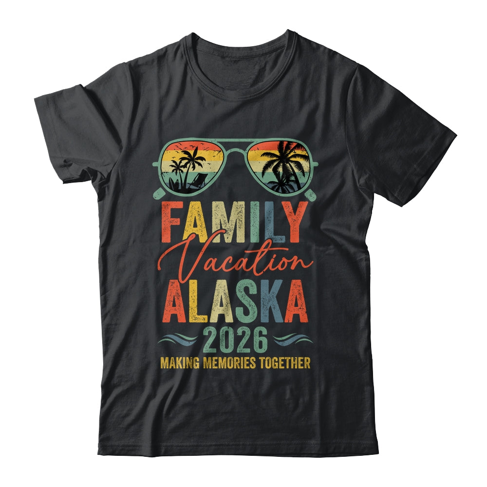 Alaska Vacation 2026 Matching Family Group Summer Shirt & Tank Top | siriusteestore