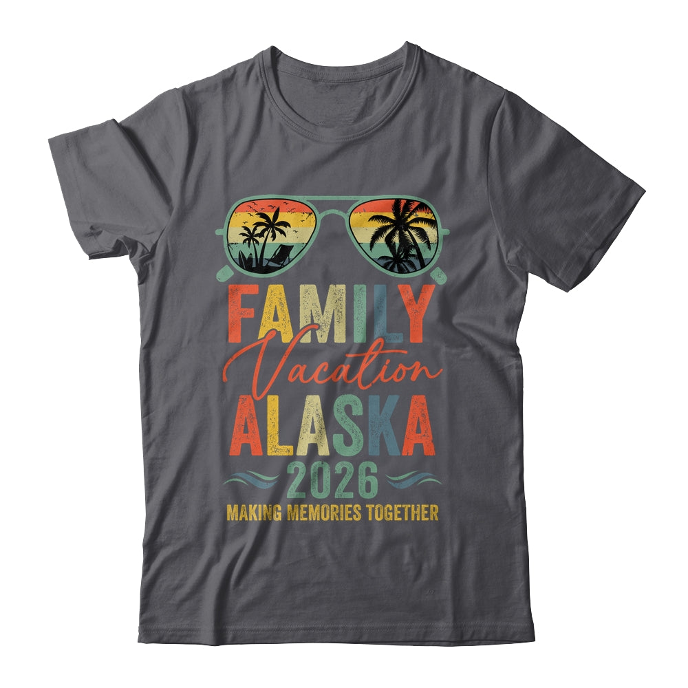 Alaska Vacation 2026 Matching Family Group Summer Shirt & Tank Top | siriusteestore