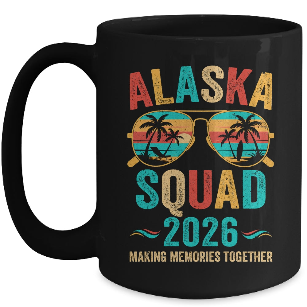 Alaska Vacation Squad 2026 Family Matching Vintage Mug | siriusteestore