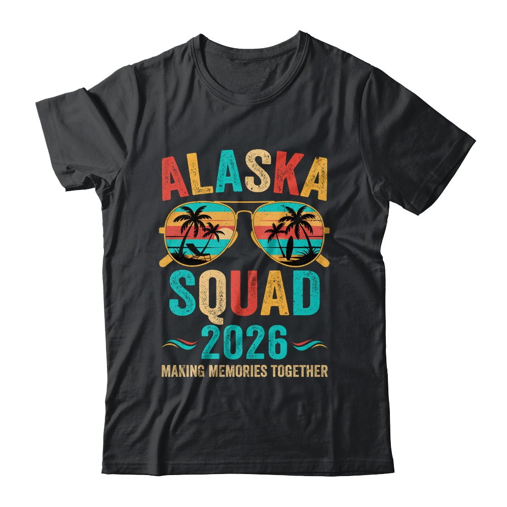 Alaska Vacation Squad 2026 Family Matching Vintage Shirt & Hoodie | siriusteestore