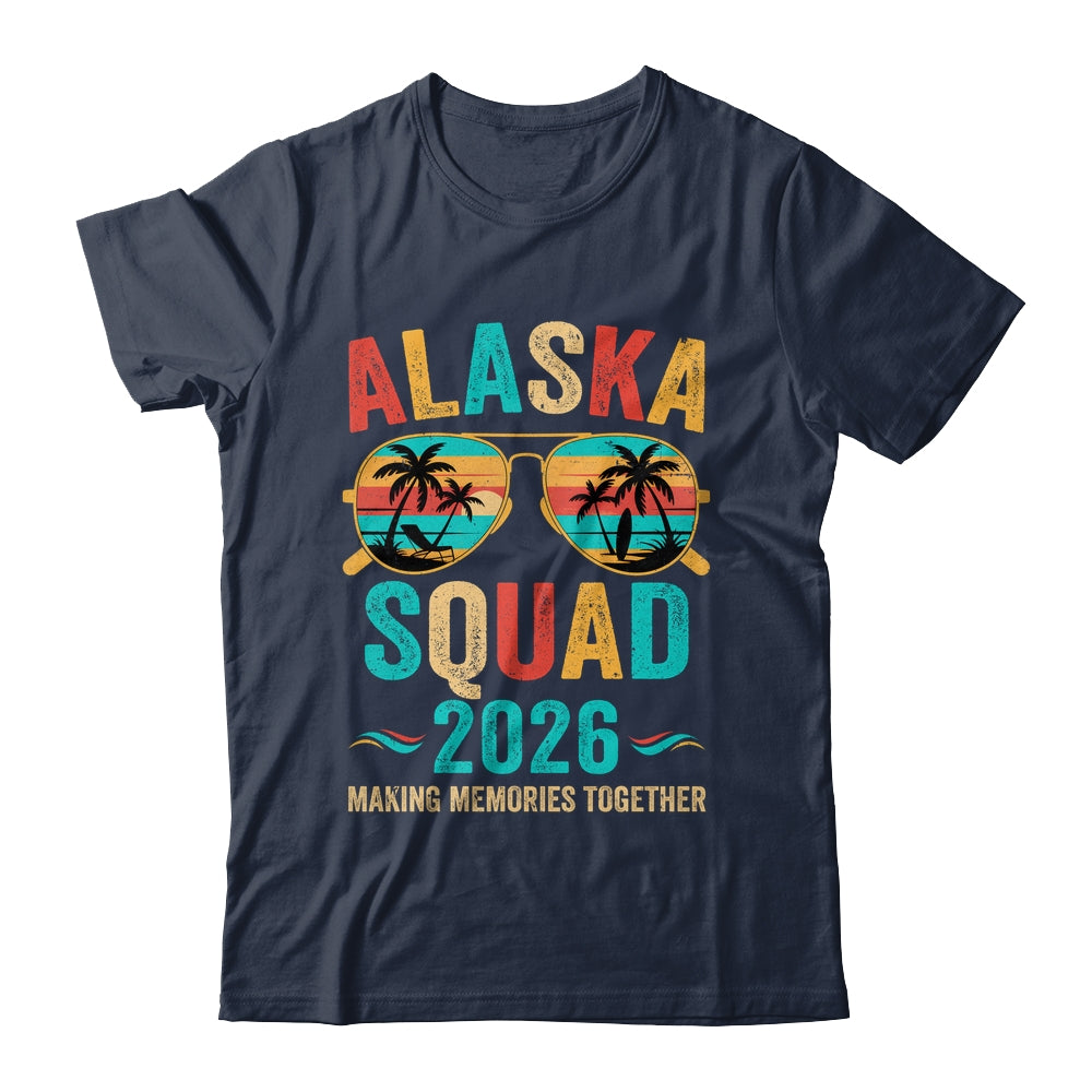 Alaska Vacation Squad 2026 Family Matching Vintage Shirt & Hoodie | siriusteestore