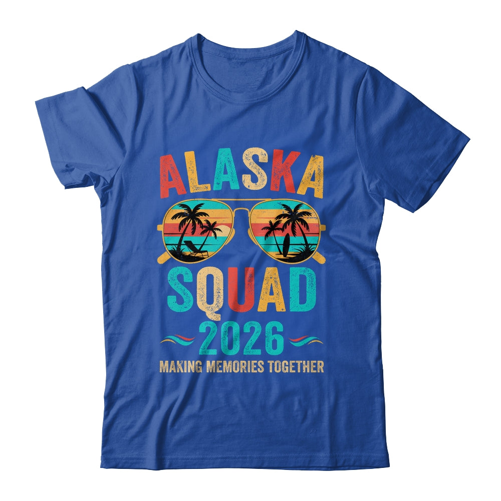 Alaska Vacation Squad 2026 Family Matching Vintage Shirt & Hoodie | siriusteestore