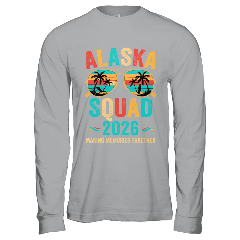 Alaska Vacation Squad 2026 Family Matching Vintage Shirt & Hoodie | siriusteestore