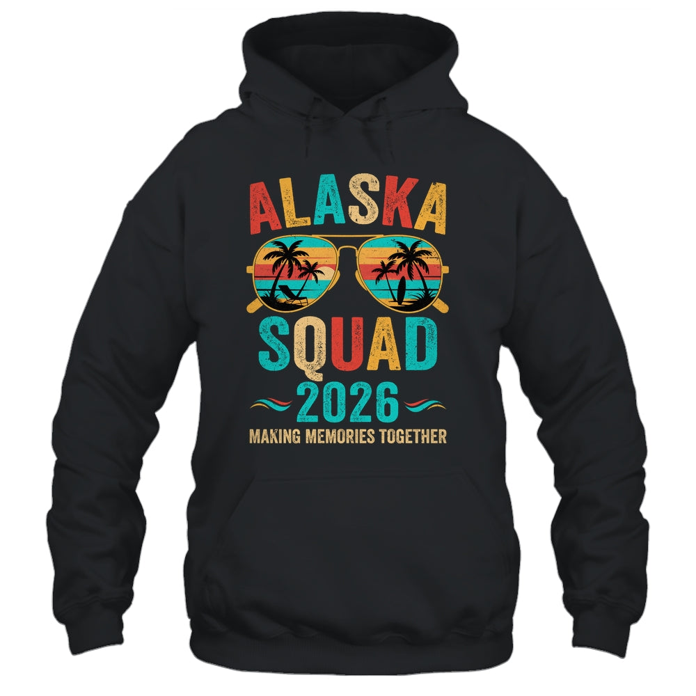 Alaska Vacation Squad 2026 Family Matching Vintage Shirt & Hoodie | siriusteestore