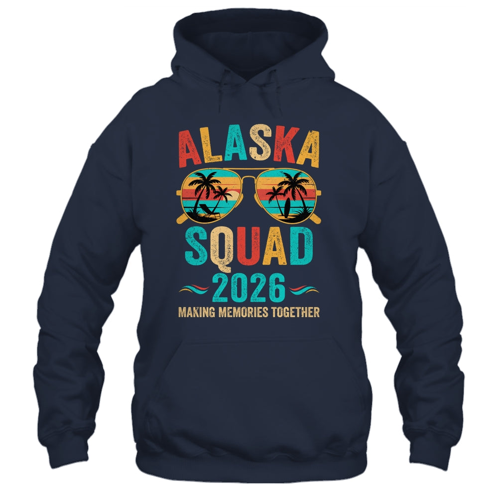 Alaska Vacation Squad 2026 Family Matching Vintage Shirt & Hoodie | siriusteestore