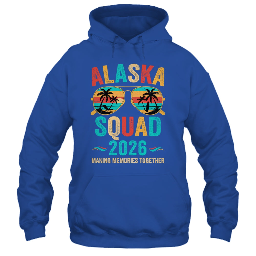 Alaska Vacation Squad 2026 Family Matching Vintage Shirt & Hoodie | siriusteestore