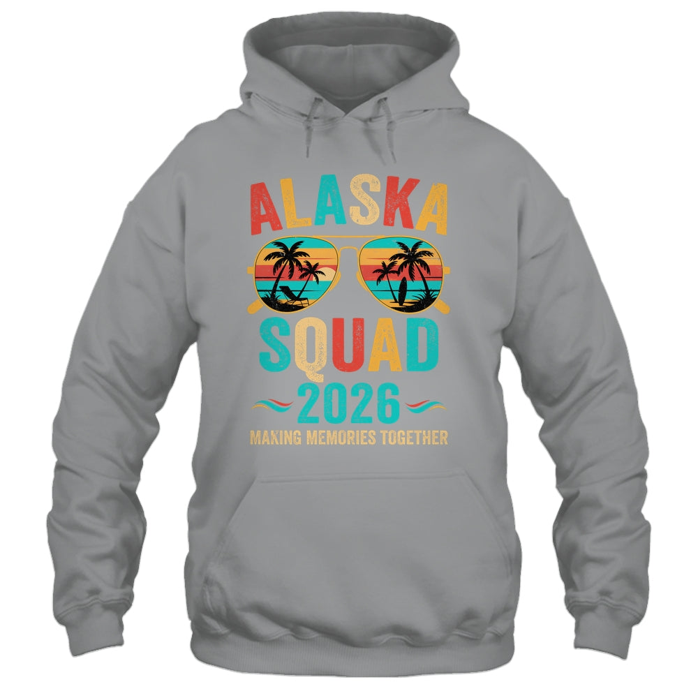 Alaska Vacation Squad 2026 Family Matching Vintage Shirt & Hoodie | siriusteestore