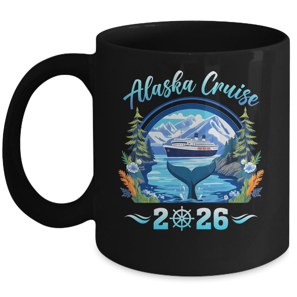 Alaska Whale Family Friends Group Alaskan Alaska Cruise 2026 Mug | siriusteestore